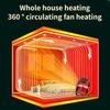2000W industrial High Power Electric Heater Portable Winter Warm Air Blower Household Intelligent Constant Temperature Heater