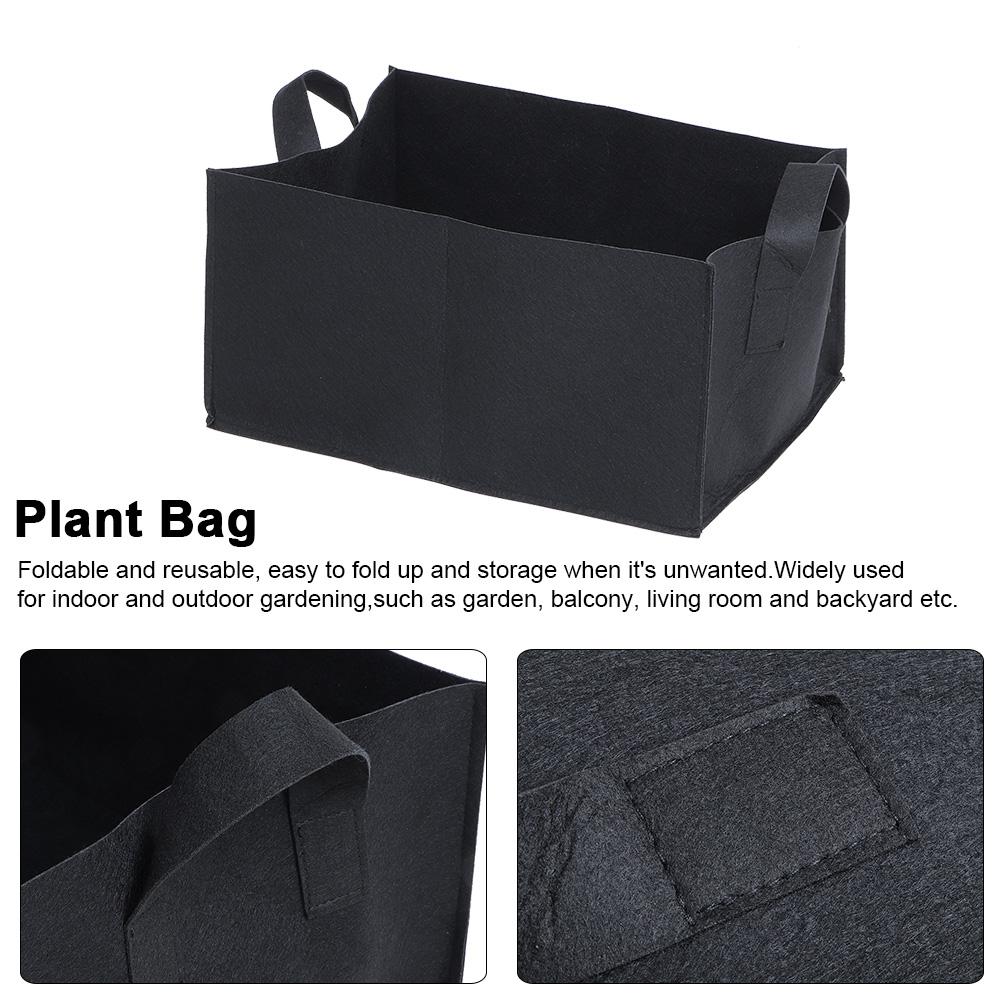 Gemüse Erdbeere Pflanz Rechteckige Tasche Garten Pflanze Blume Anzucht Pflanzgefäß