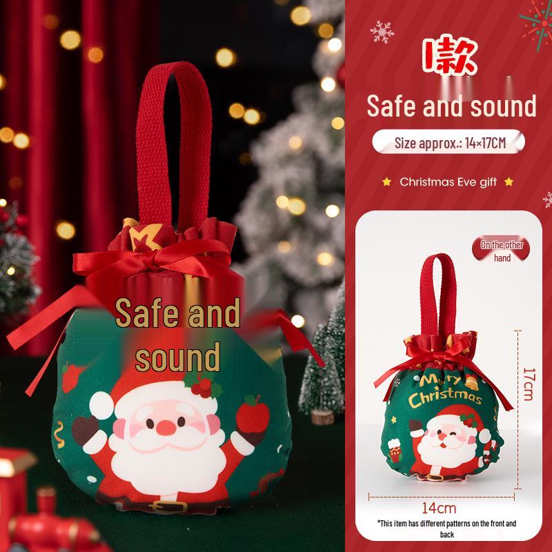 Christmas Eve Apple Gift Box - Candy & Small Gift Bag Decoration