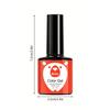 1pc 7.3ml Gel Nail Polish, French Nail Polish, Soak Off UV Light Cure Gel Polish, Art Design Manicure Salon DIY Salon Gel