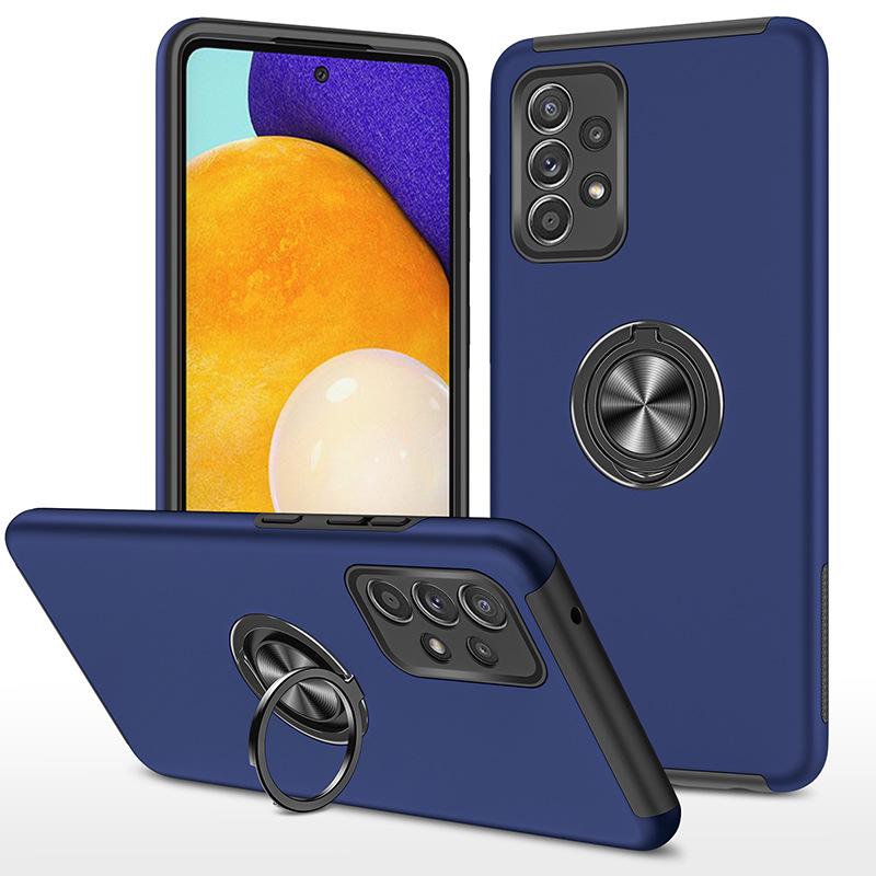 Samsung A52 Car Mount Phone Case with Magnetic Ring, Protects, and Prevents Falls