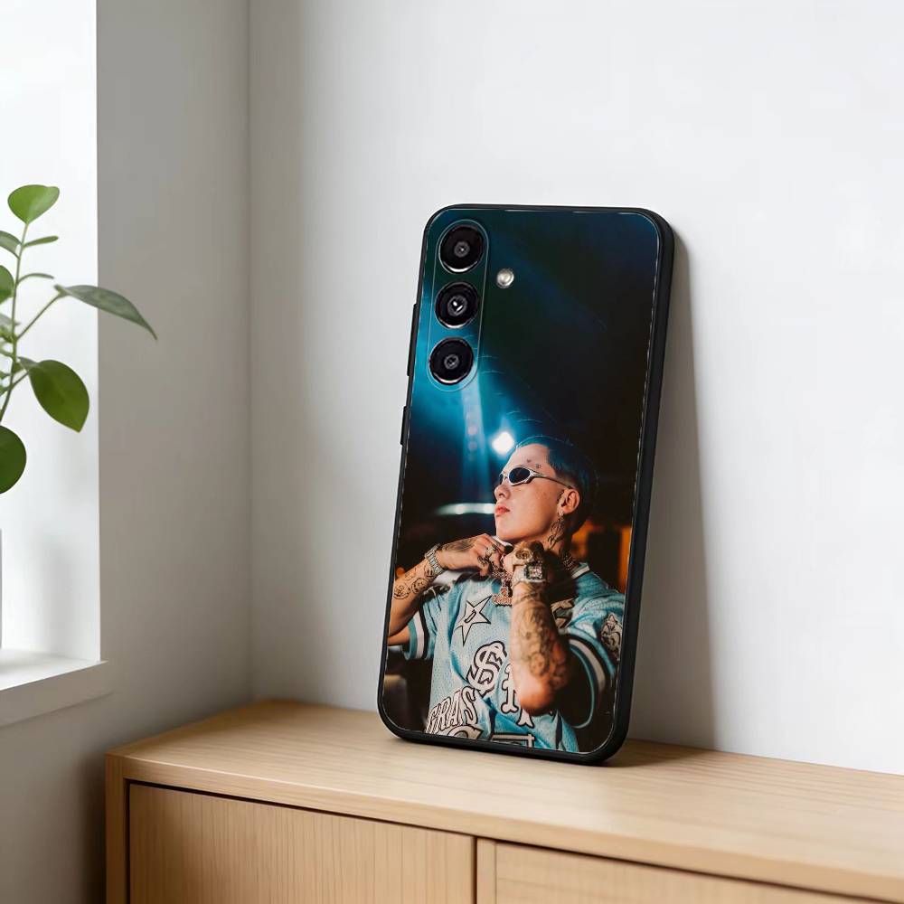 Blessd Cantante Rapper Phone Case For Samsung Galaxy A20,21s,22,31,32,52,53,72,73,80,91 Soft Black Shell