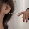 Simple and small love ear bone clip no ear hole ins cold wind personality Internet celebrity ear clip ear jewelry
