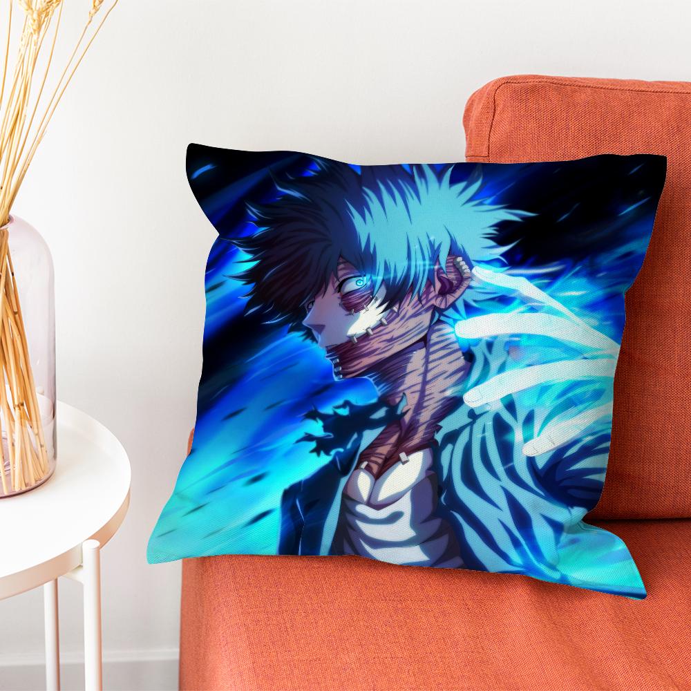 My Hero Academia Dabi Anime Pillow Case Pillow Case Living Room Sofa Cushion Cover Suitable For Home Bedroom Room Decoration