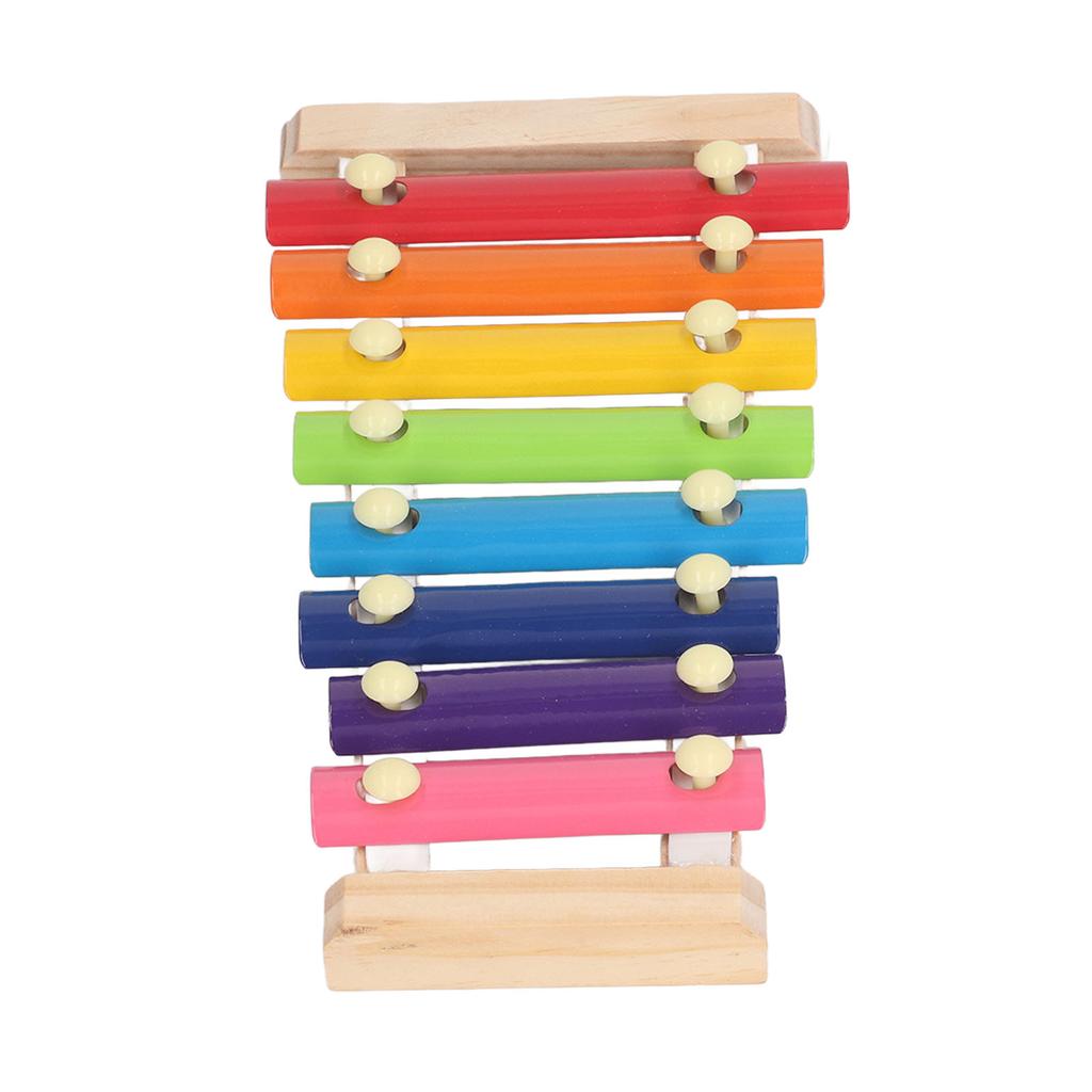 Baby Wooden Percussion Music Instrument with Mallets Colorful Musical Instrument Toy for 1 to 3 Years Old Toddlers Baby Percussion Music Toy