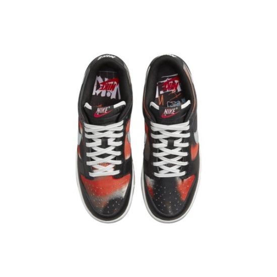 Nike Dunk Low Graffiti Pack - Black Red - DM0108-001