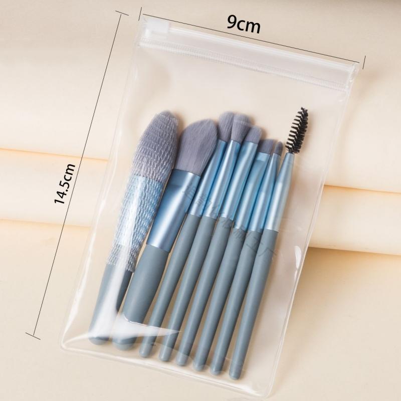 8Pcs/Set Makeup Brush Set Soft Fluffy Professional Cosmetic Foundation Powder Eyeshadow Kabuki Blending Make Up Brushes Beauty Tools
