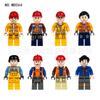 480 City Professional Police Special Police Building Block Small Particles Assembled Children'S Toys