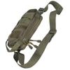 MultiFunctional Military DualPurpose Chest Waist Bag Nylon Material Waterproof Bag(Army Green )