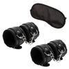 YFFSFDC Restraints SM Goods Eye Mask Black Restraints Handcuffs Restraints Adult Handcuffs Blindfold Adult Toys SM Cosplay Restraint Bracelet