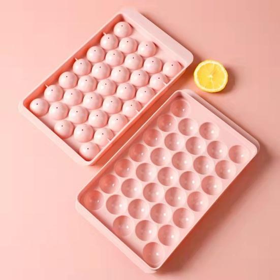 33 Ice Hockey Puck Ice Cube Mold Tray Easy Release Food-Grade Ice Cube Maker Whiskey Cocktail Kitchen Tool Accessories