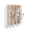 Windproof Multifunctional Clothes Drying Rack with Clips for Socks and Underwear