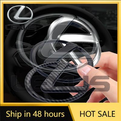 2026 Hot Interior Stickers ABS Car Steering Wheel Center Emblem Sticker Accessories For NX IS 250 RX GS UX RX300 RX350 CT2