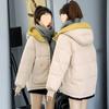 Winter Warm Hooded Coat Women Loose Down Jacket Ladies White Casual Slim Windproof Parka Outwear