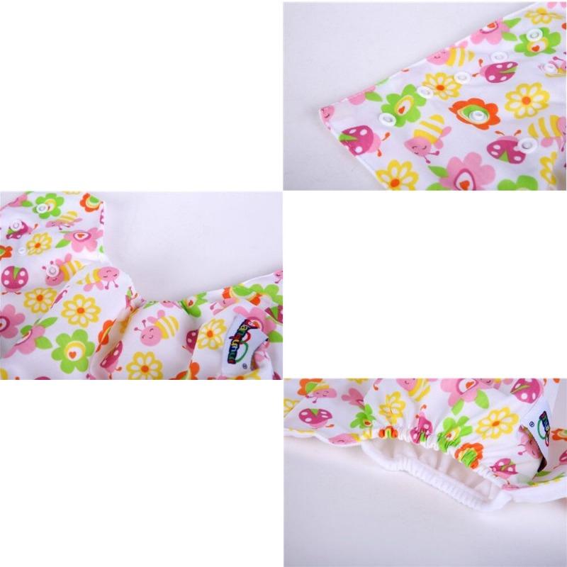 Baby Adjustable Cloth Diapers Washable Inserts Nappy Baby Underwear Reusable Pants
