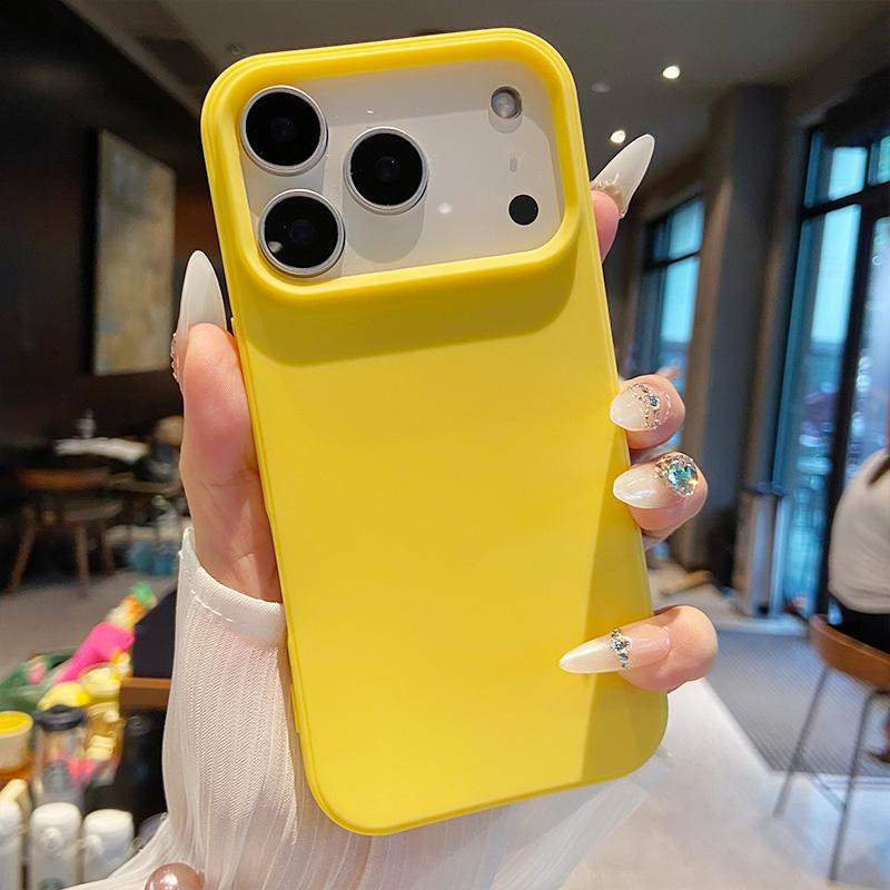 Luksusowe etui na telefon w kolorze cukierkowym dla IPhone 17 Pro Max Miękkie silikonowe etui dla IPhone 17 Air 17Pro Zderzak na aparat TPU Etui na tył