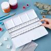 PH PandaHall Palette for Watercolor Painting Double Sided Watercolor Case Paint Case Pigment Palette Painting Supplies Painting Plate with Lid Paints