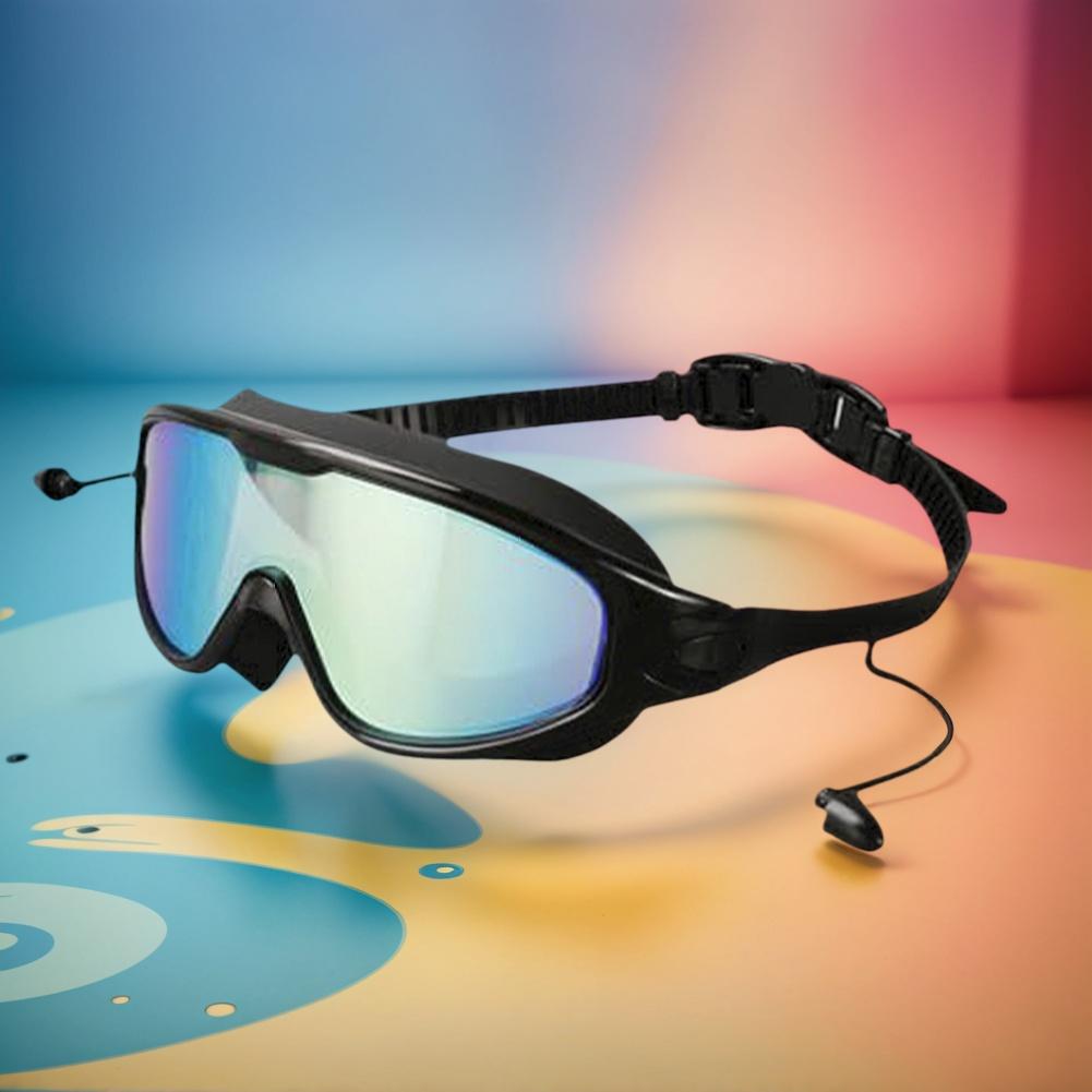 Anti Fog Swimming Goggles UV Protection Swimming Goggles Waterproof Swim Sports Eyewear Adjustable Wide View for Men Women