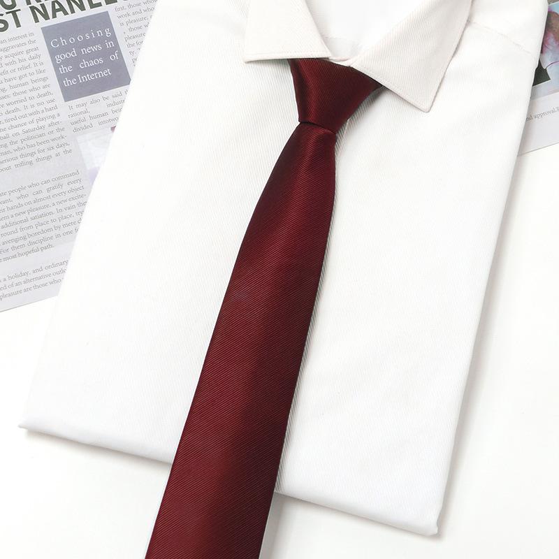 Men's Zipper Tie, Knot-free Business Formal Tie