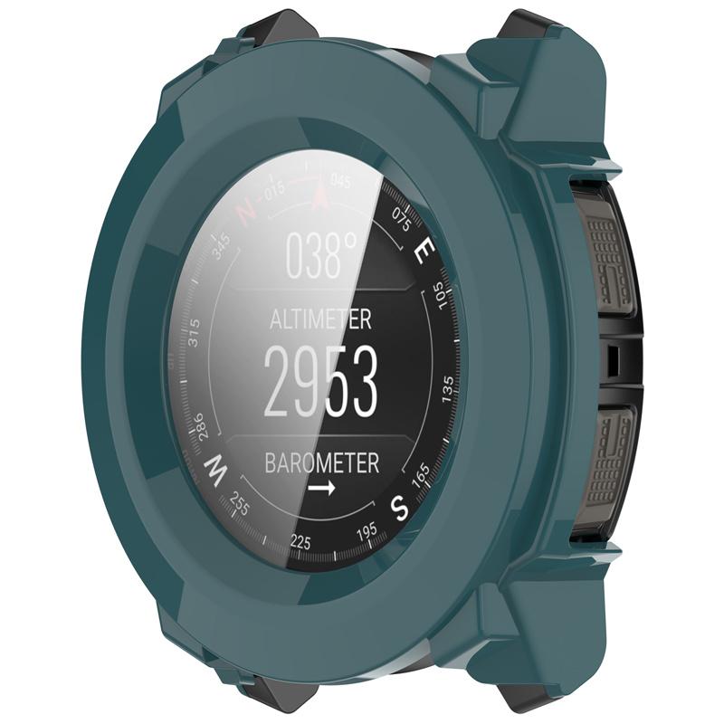 PC Case + Tempered Glass for Garmin Instinct3 45mm/50mm Full Cover Screen Protector Anti-scratch Film Bumper Protective Accessories