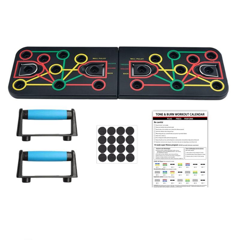 

Доска для отжиманий Многофункциональное фитнес-оборудование Стойка для тренировки грудных мышц и пресса