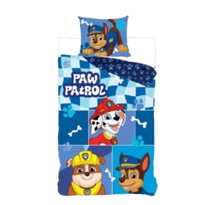 Housse de Couette - ARLIS - Pat' Patrouille - 140x200 cm - Réversible - Cadeau Inclus