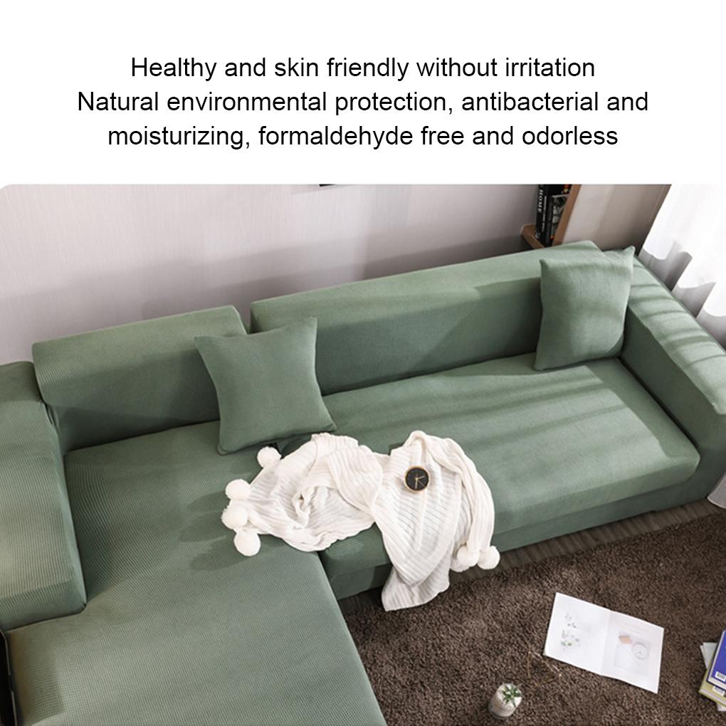 Stylish And Fashionable Chair Covers For Armchairs Full Furniture Solid Color Spandex Sofa Cover