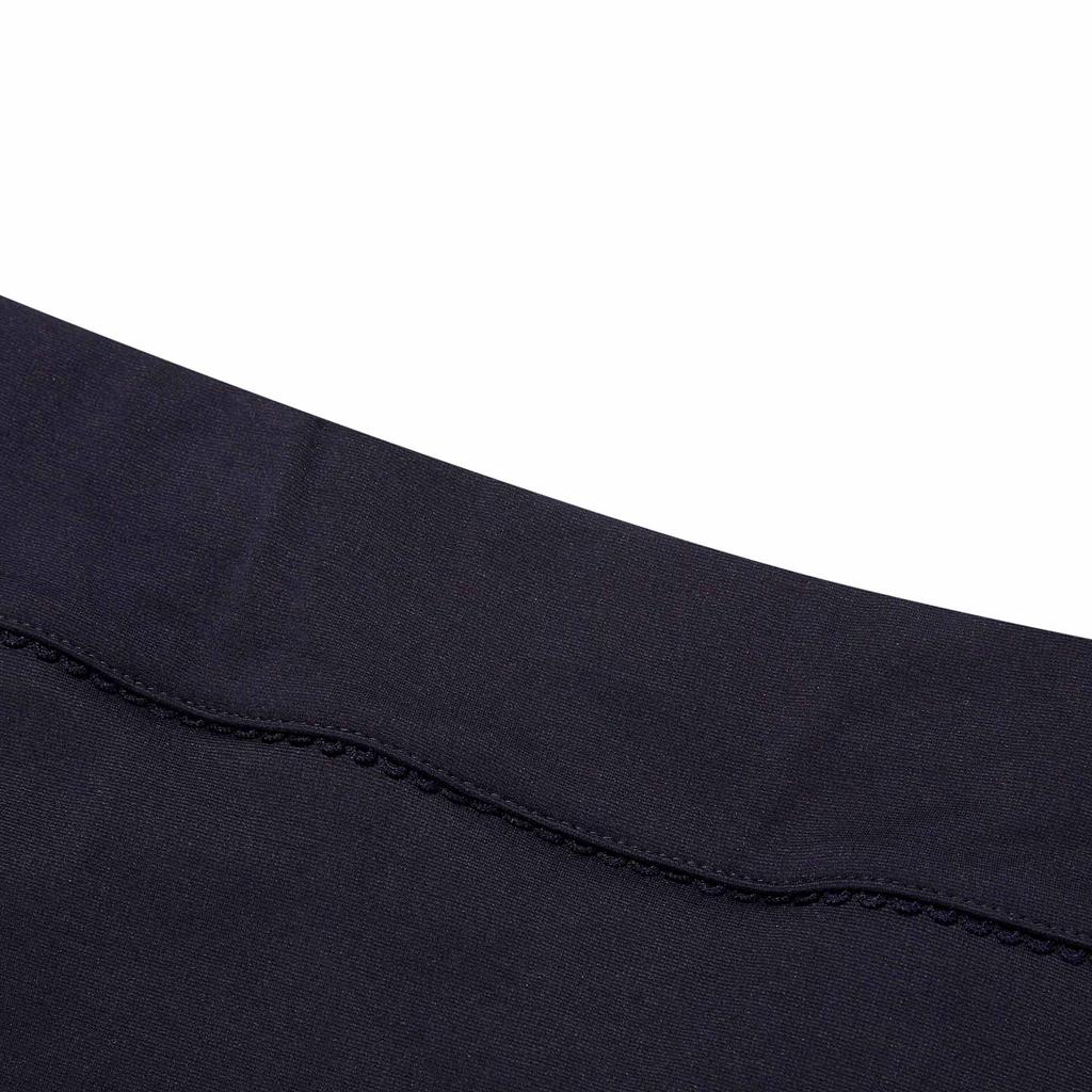 Kirsh Dot Inner Pants Layered Skirt [Dark Navy]