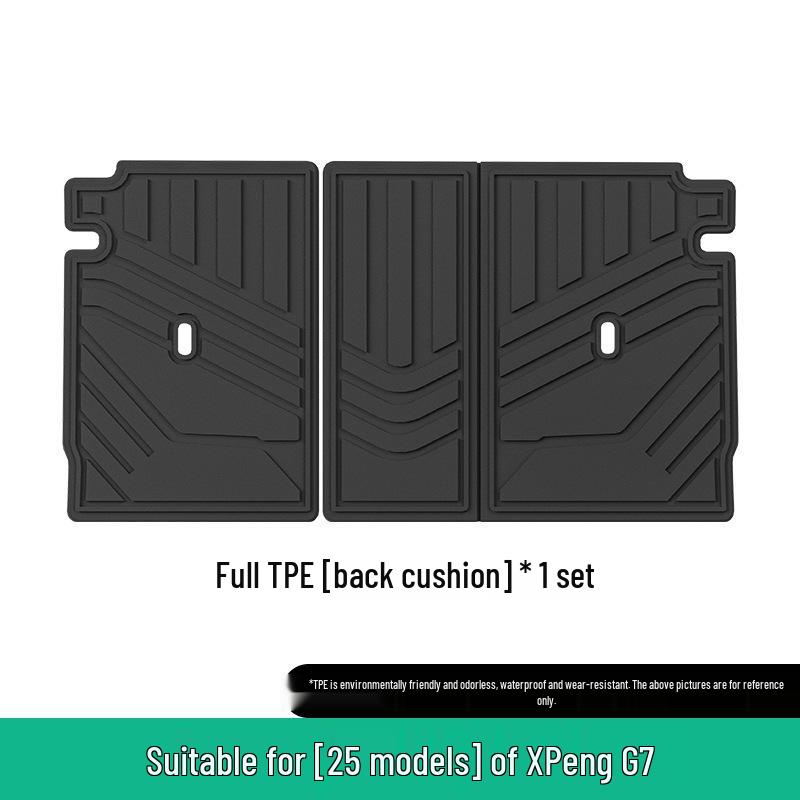 Xiaopeng G6/G7 (2023-25) TPE Car Floor & Trunk Mats with Backrest Protection