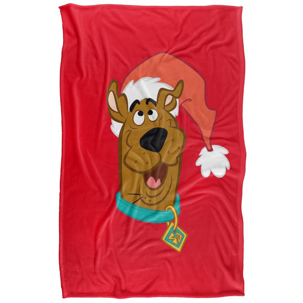 Scooby Doo Santa Hat Soft Touch Blanket