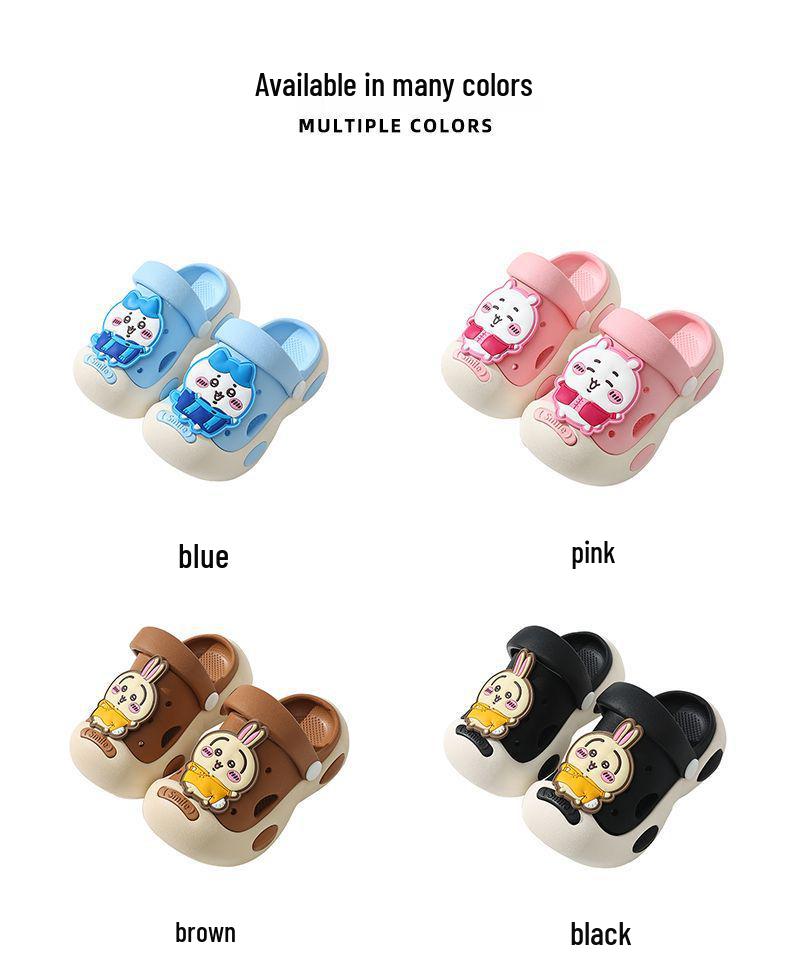 2026 Kids' Non-Slip Summer Slippers: Boys & Girls Indoor/Outdoor Parent-Child Sandals