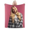 Retro Freya Skye Pop-Art-Muster Plüschdecke Kinder Flanell Überwurfdecke Für Schlafzimmer Superweiches Design Qualitäts-Tagesdecke Geschenk