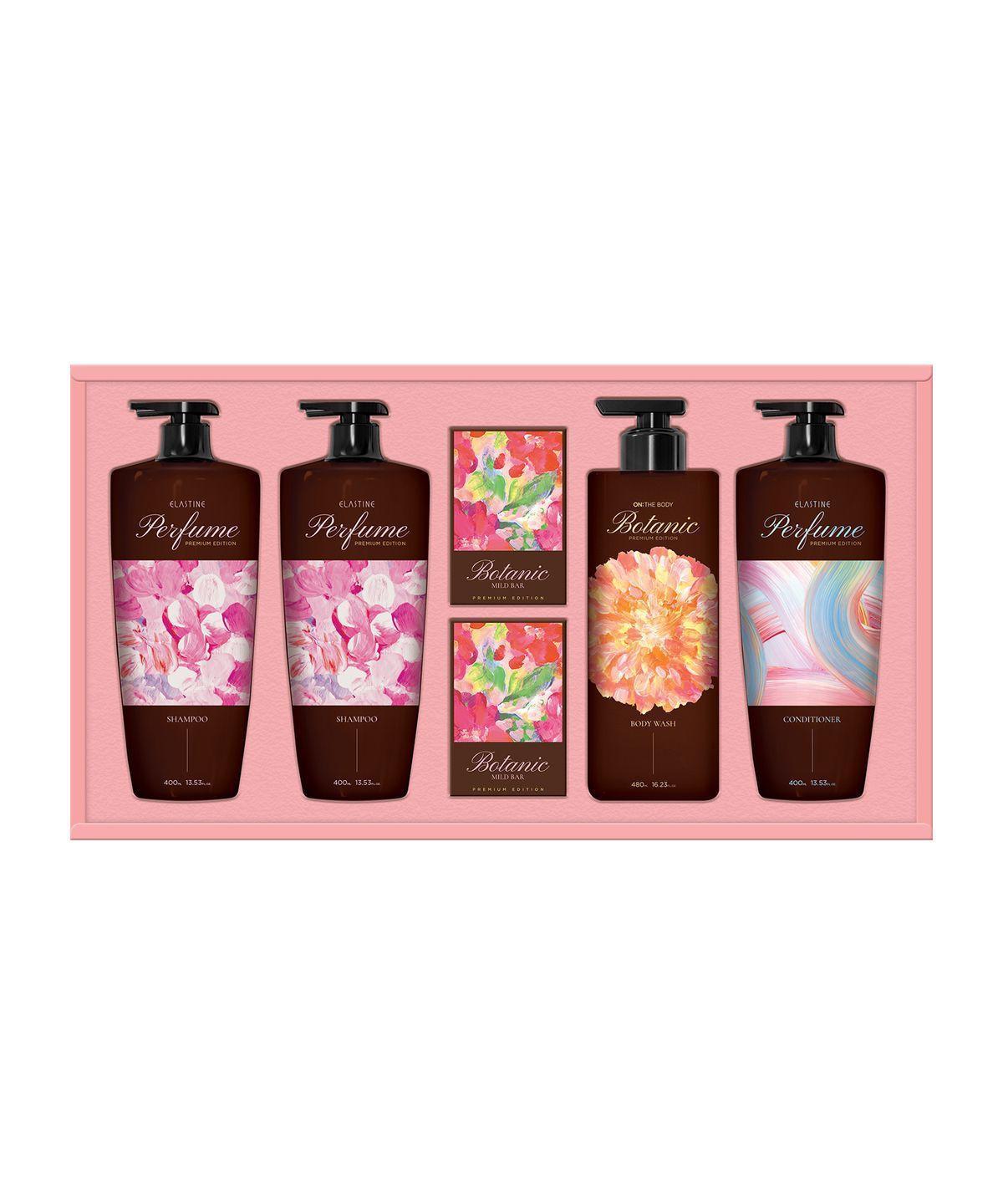 LG Lunar New Year Gift Set Shampoo & Body Premium Perfume Collection