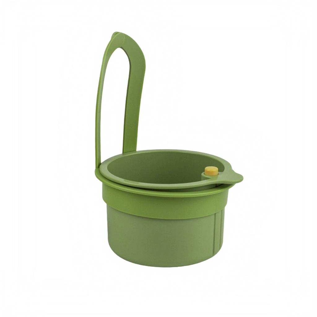 Household Kitchen Sink Hanging Strainer Basket Food Residue Filter for Drainage and Cleaning with Handle Design for Easy Installation and Removal