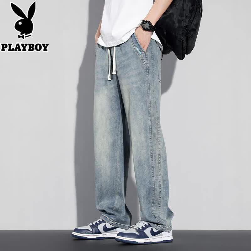Playboy Men s 2026 S/S Drape Straight-Leg Jeans XL