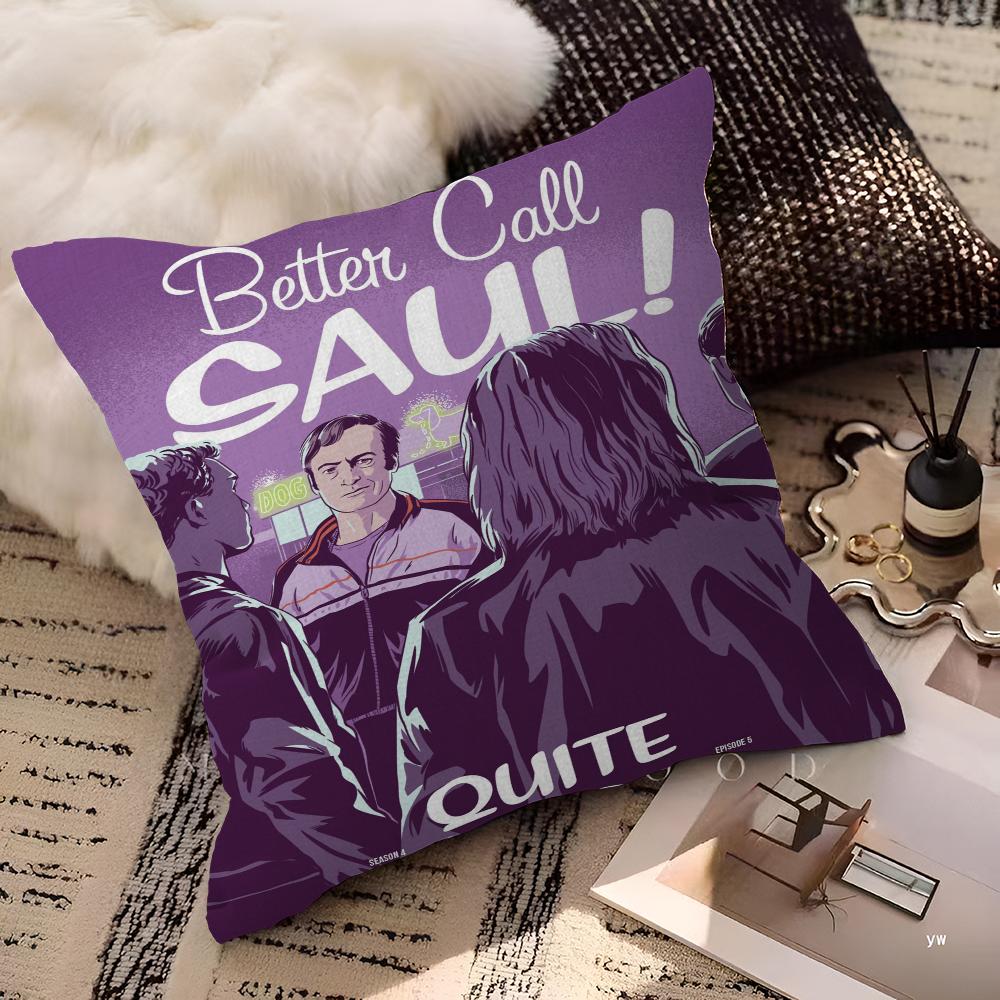 Better Call Saul Personalized Picture Text Home Decorative Pillows Household Gifts 45x45cm