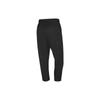 Jordan Solid Color Logo Print Drawstring Straight-Leg Casual Pants Men Bottoms Black DR3095-010