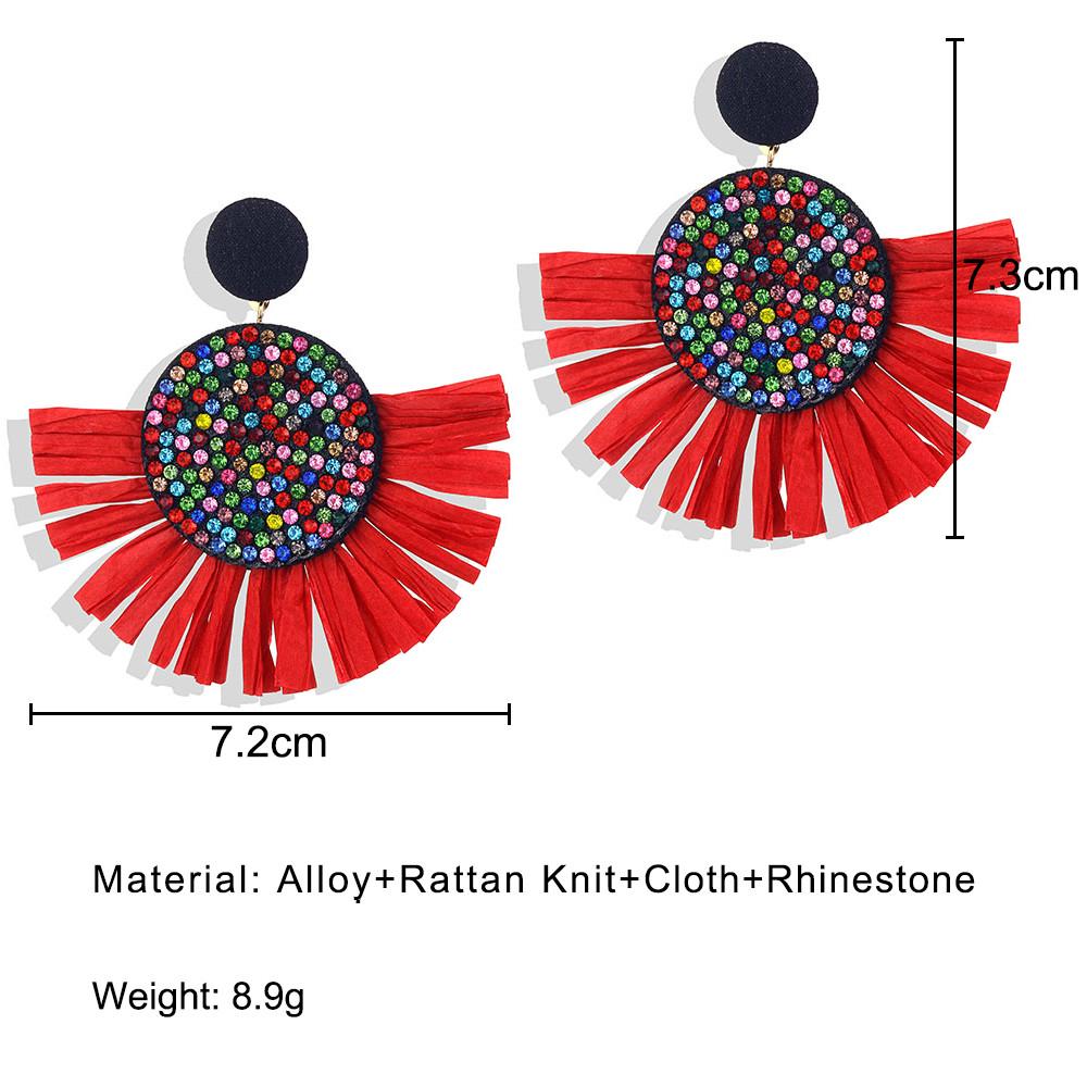 2024 Bohemian Queen Lafite Cic cercei cu picătură de cristal colorate Bijuterii de modă pentru femei Cadouri de petrecere