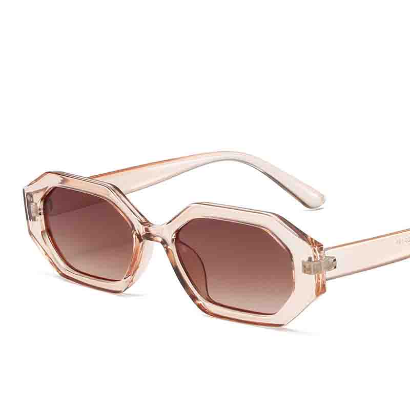 Glasses Uv400 Shades Eyewear Polygonal Sunglasses For Women Unisex Fashionable