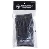 Martial World Knuckle-Type Finger Gloves, Open Finger, PG38-S-BK, Black, Size S