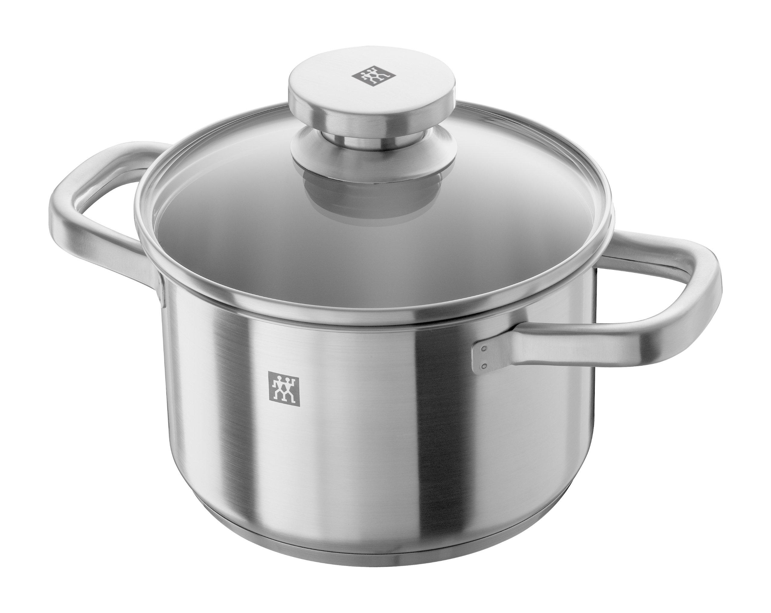 

Zwilling Joy Stockpot 16cm, a deep, stainless steel stockpot with handles, induction compatible. [Official Japanese Product] Zwilling Joy 64043-160