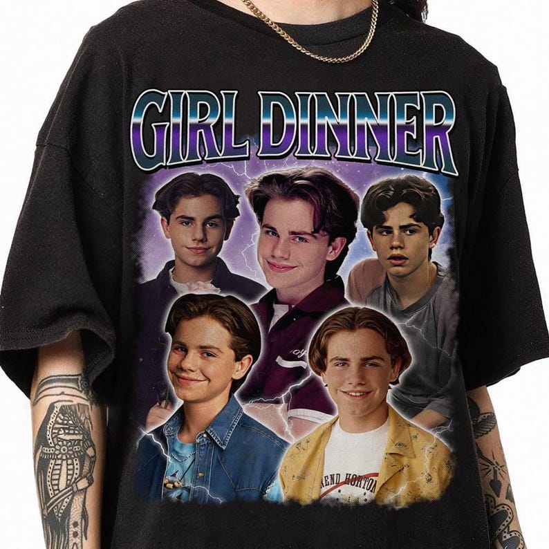 Shawn Hunter Girl Dinner Tshirt Vintage Shawn Hunte Tshirt Shawn Hunte Bootleg Shirt 90s Tee Fan Gift