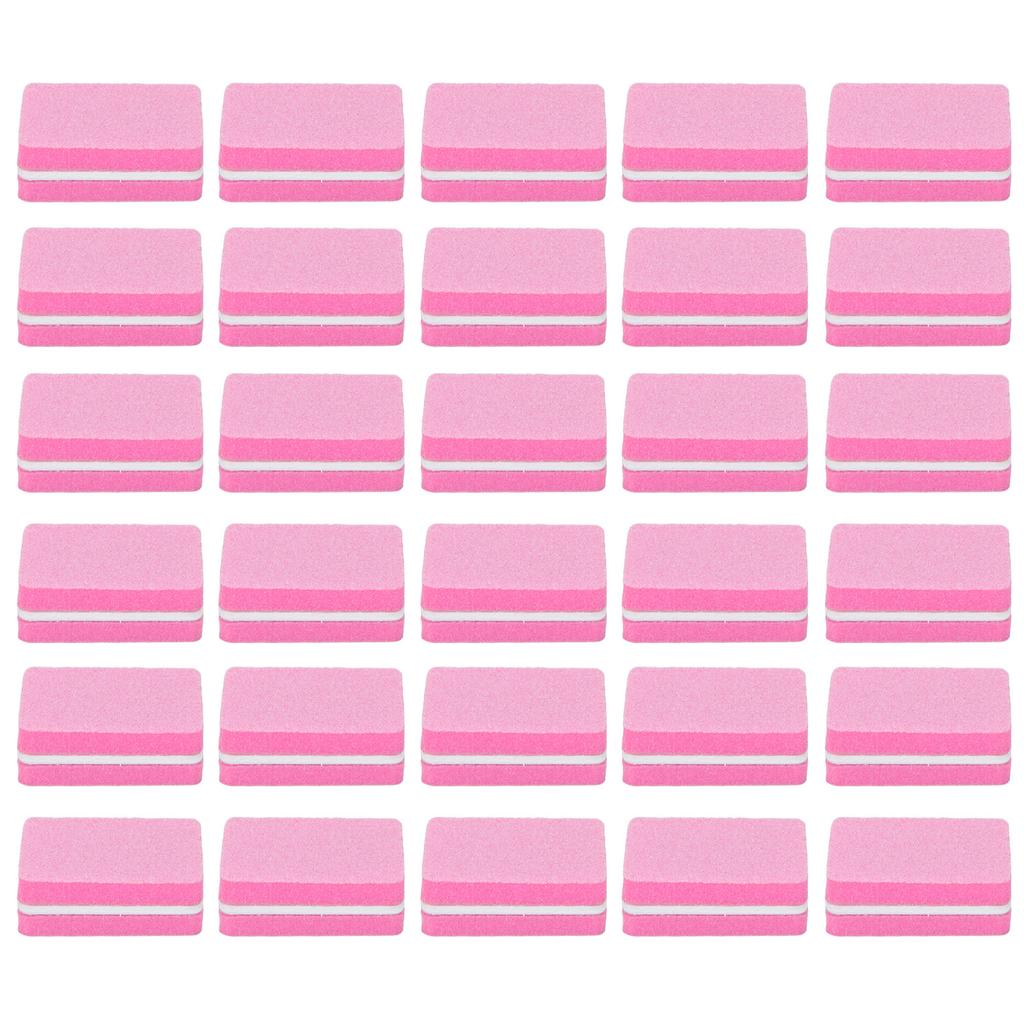 30 Stück Nagelpuffer Professionell Tragbar Heimsalon Nagelpolier Schleifblock Maniküre Werkzeug