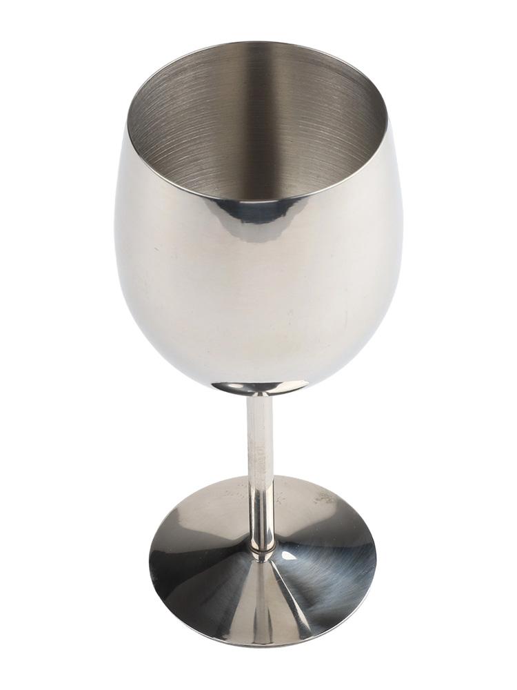 Functional 350ML Stainless Steel Wine Glass for Indoor and Outdoor Use