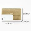 Ladies' Hand-held Bag Casual Woven Bag Summer Grass Woven Women's Bag