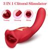 Tongue Licking Biting Vibrator for Women Oral Clitoris Nipple AnalStimulator Vagina Vibrators Female Masturbator Adult Sex Toy