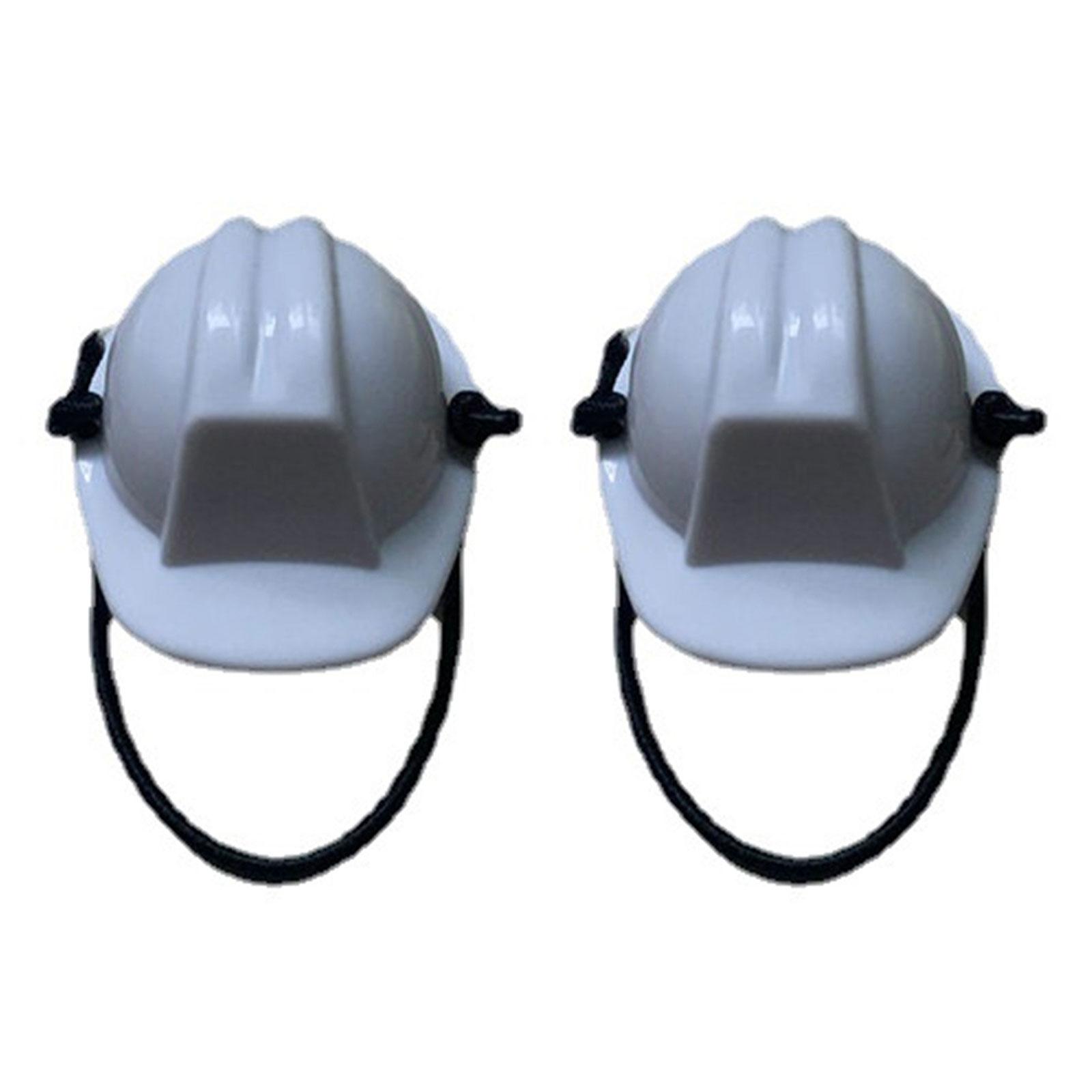 

Small Animal Safety Hats Adjustable Design Cute Mini Hard Hats For Lizard Pet Costume Party Accessories белый