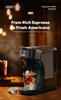 HIBREW H1C Capsule Coffee Machine, 20Bar high pressure extraction, Hot/Cold Brew, 7-Level Water Adjustment, Compatible with NSDG