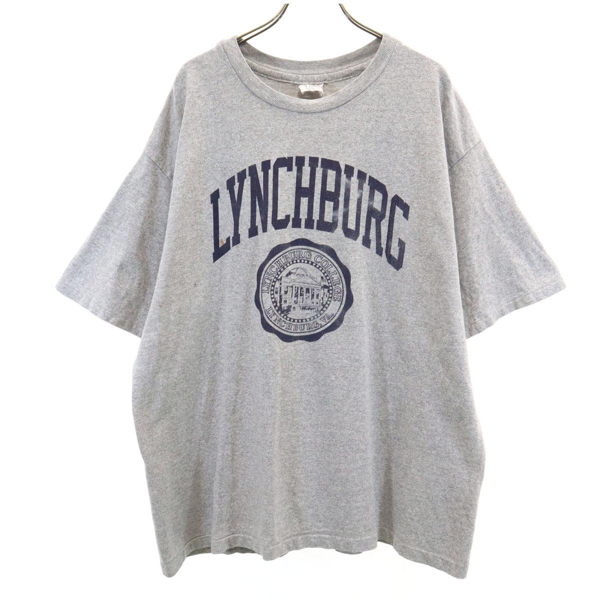 

The Cotton Exchange 90s Made in USA Old LYNCHBURC COLLEGE Short sleeve T-shirt Men s Used