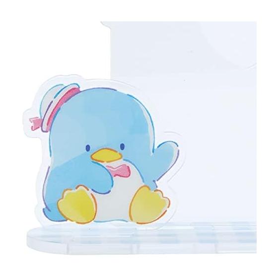 Sanrio Tuxedo Sam Cheki Stand (Enjoy Idol) 950343 Acrylic Resin Cheki/Trading Card Stand